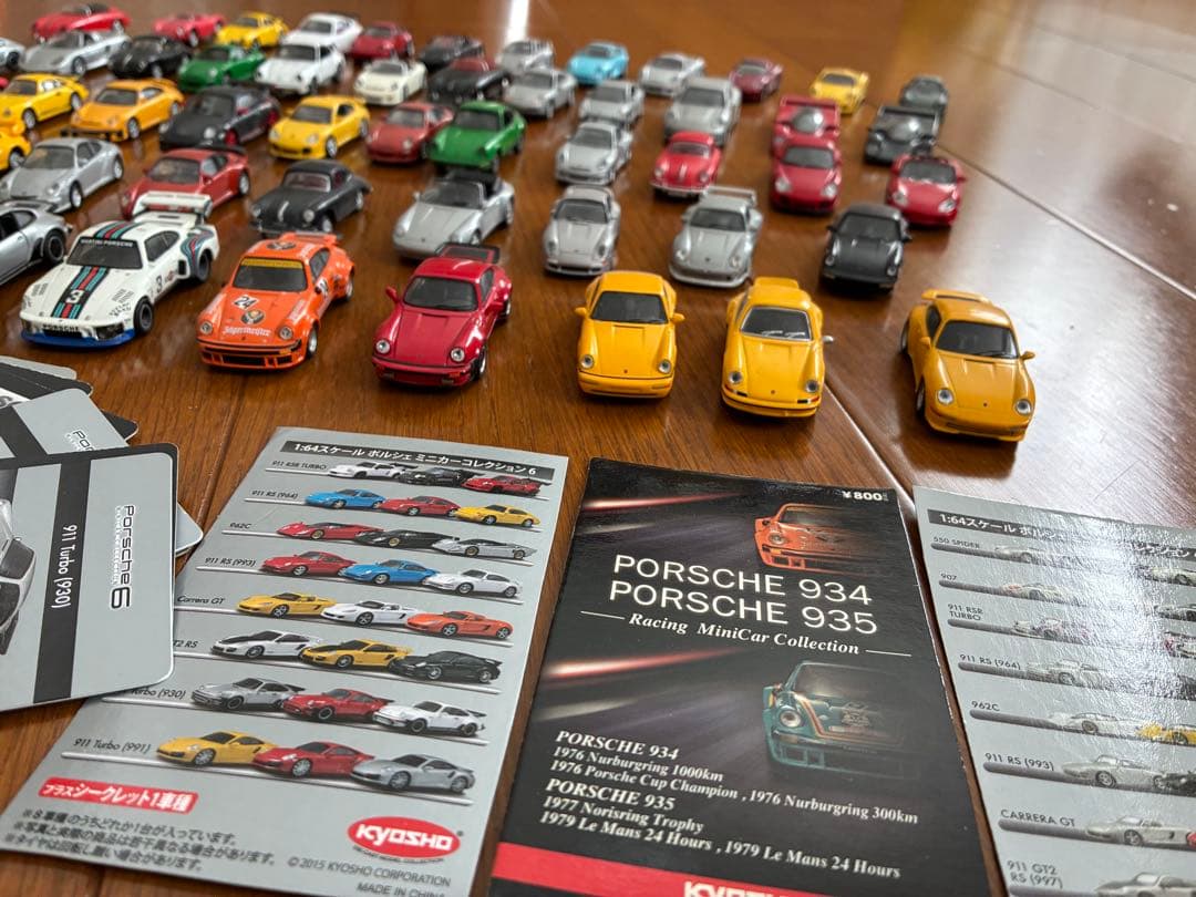 ポルシェ ミニカーコレクション 58台セット