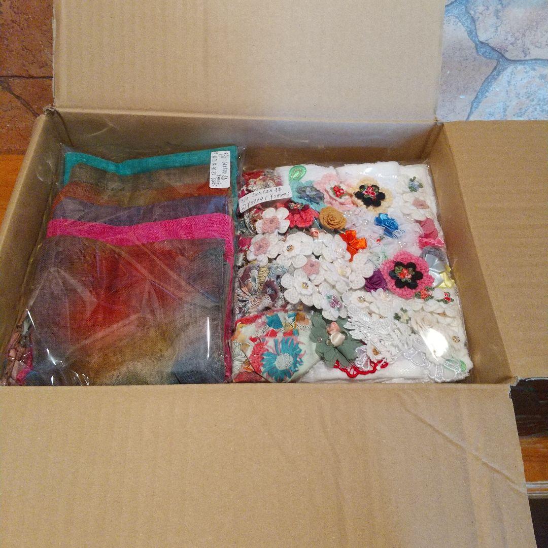 ②tantan⑦ジャンクジャーナル素材。手染め生地耳。変わり糸