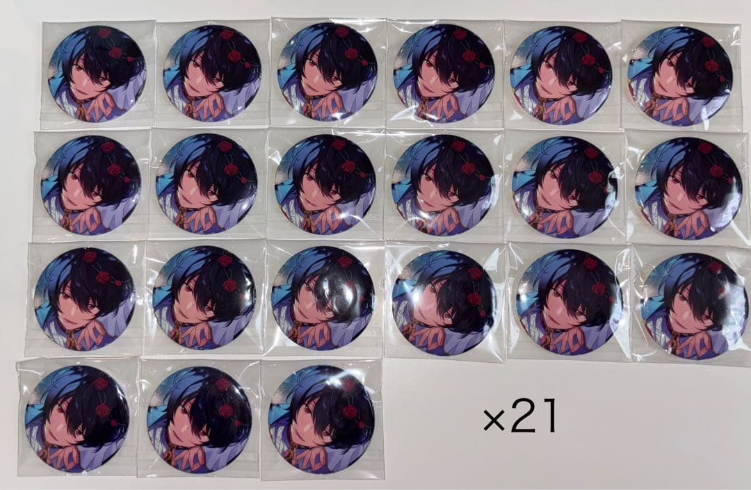 あんスタ 朔間凛月 フィーチャー缶バッジ 21点