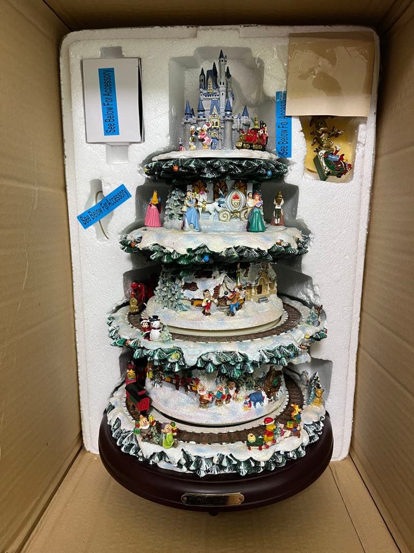 【動作確認済み】ワンダフル ワールドオブディズニー クリスマスツリーオルゴール
