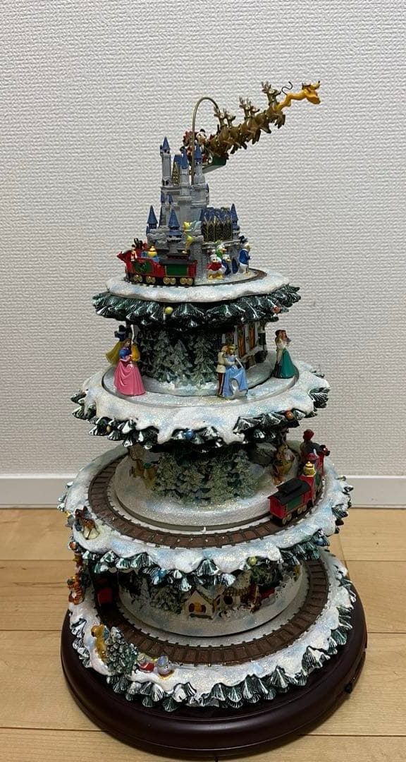 【動作確認済み】ワンダフル ワールドオブディズニー クリスマスツリーオルゴール