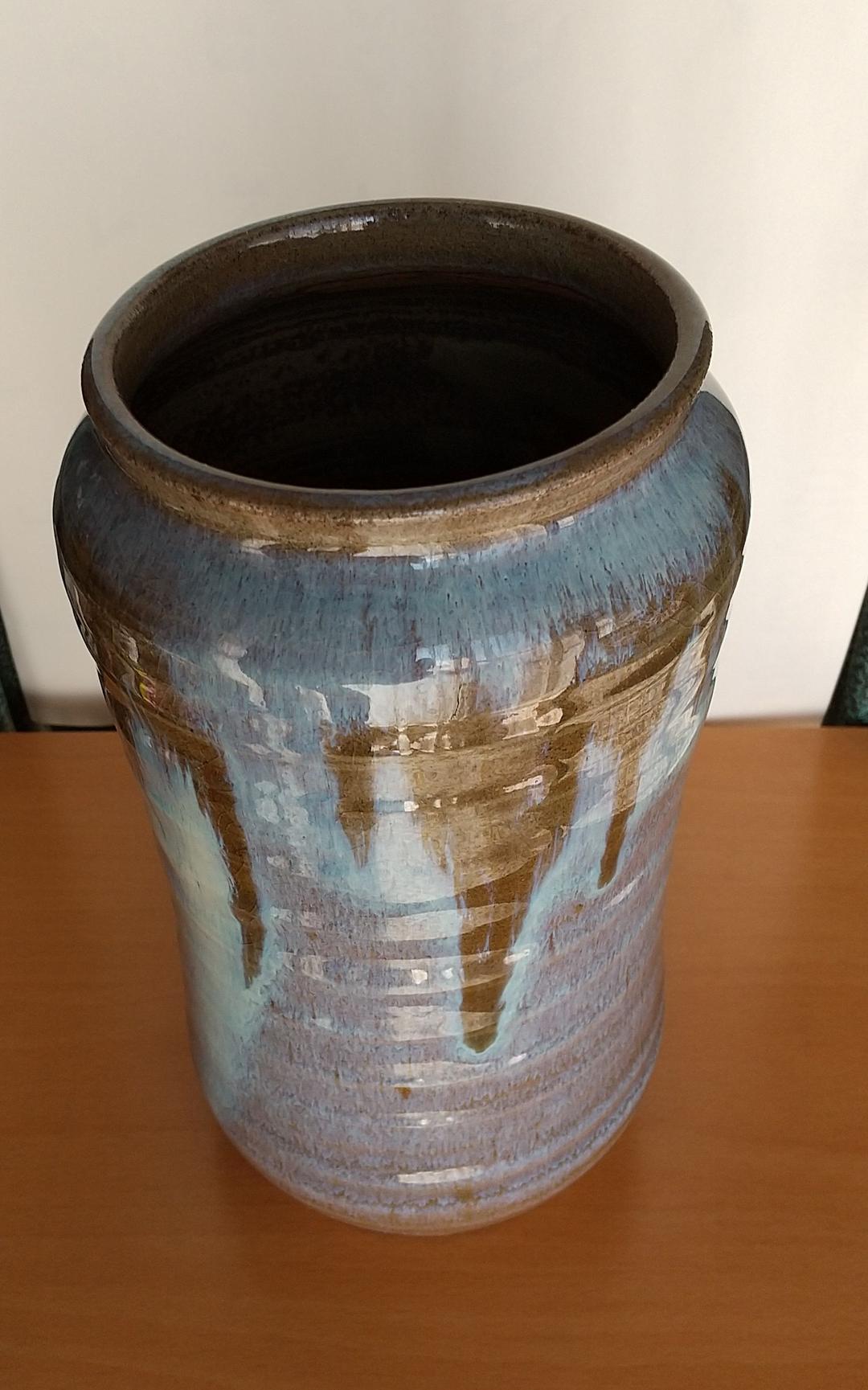 ★希少★ 一勝地焼 花瓶 (第１０代 成田勝人作)