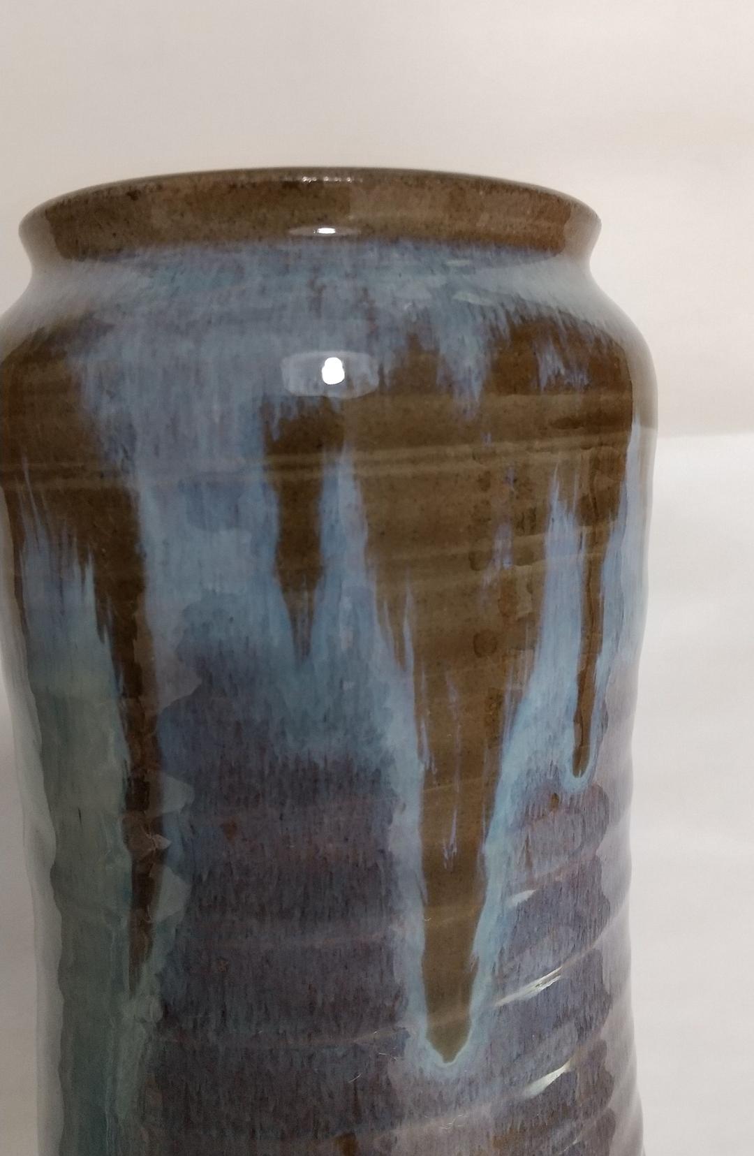 ★希少★ 一勝地焼 花瓶 (第１０代 成田勝人作)