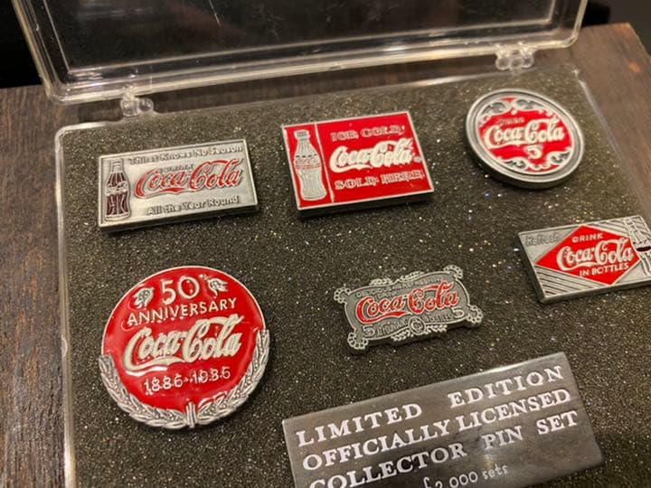 【レア】Coca-Colaコカ・コーラ　ピンバッジ 2,000セット限定品