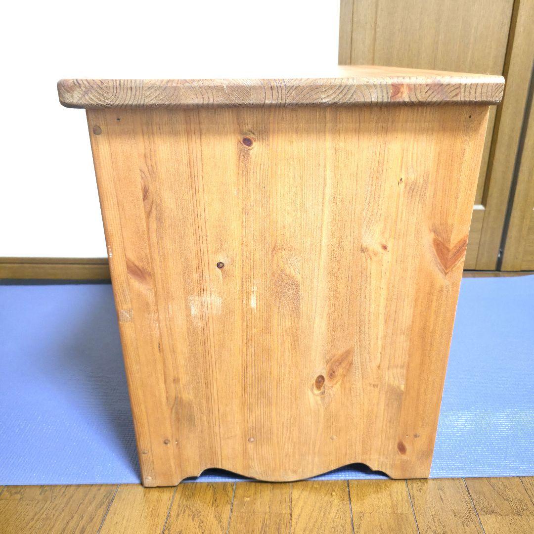 【16】カントリー家具 ハンドメイド カントリー調 キャビネット ハートの扉