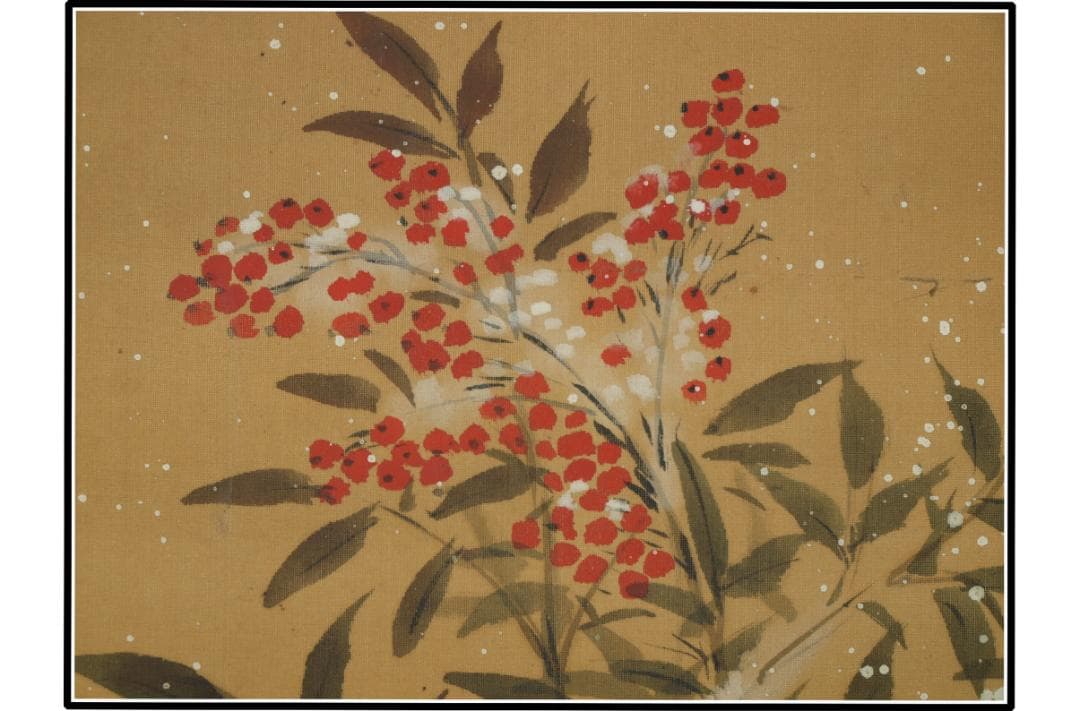 日本時代の掛け軸その肉筆保証　激安骨董品　※江戸鎌倉平安 X1066C16-8