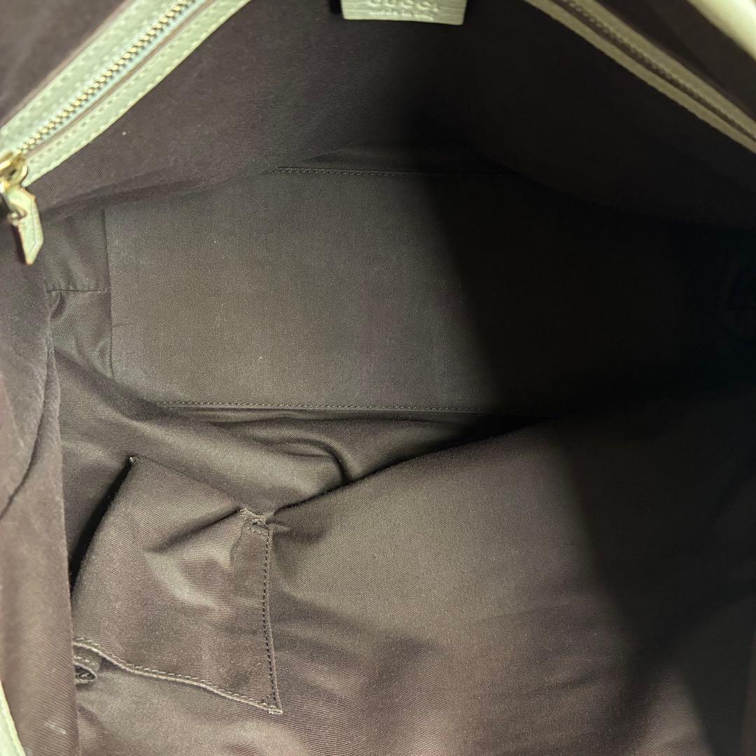 極美品　130 GUCCI グッチ　トートバッグ　ハンドバッグ　GG柄 ks4