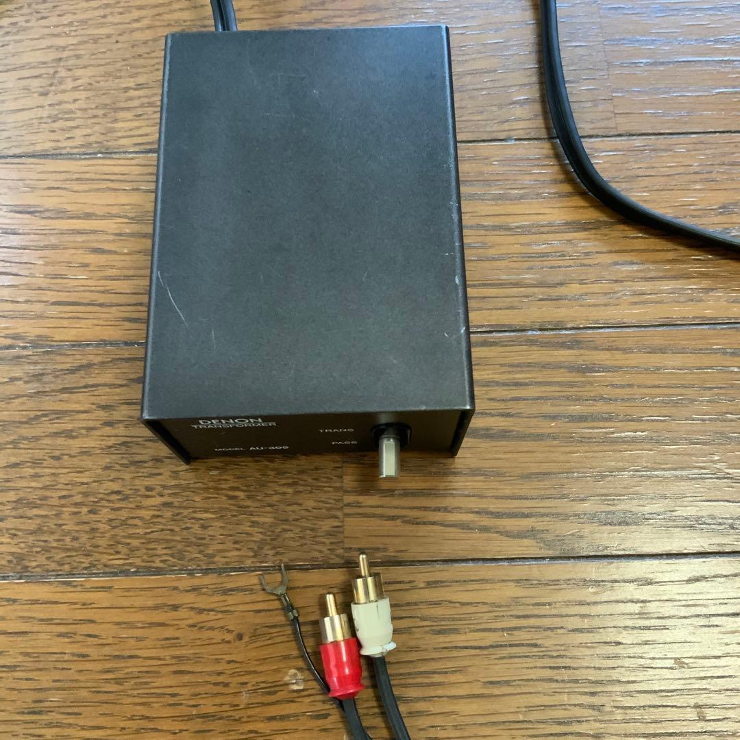 デノンMC カートリッジ用昇圧トランスAU-305