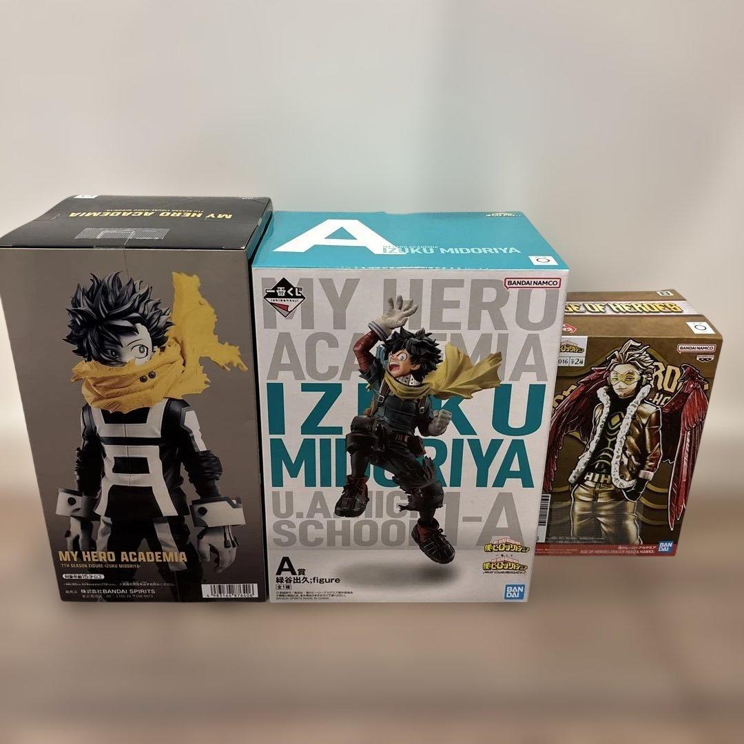 僕のヒーローアカデミア　フィギア　新品未使用３点セット