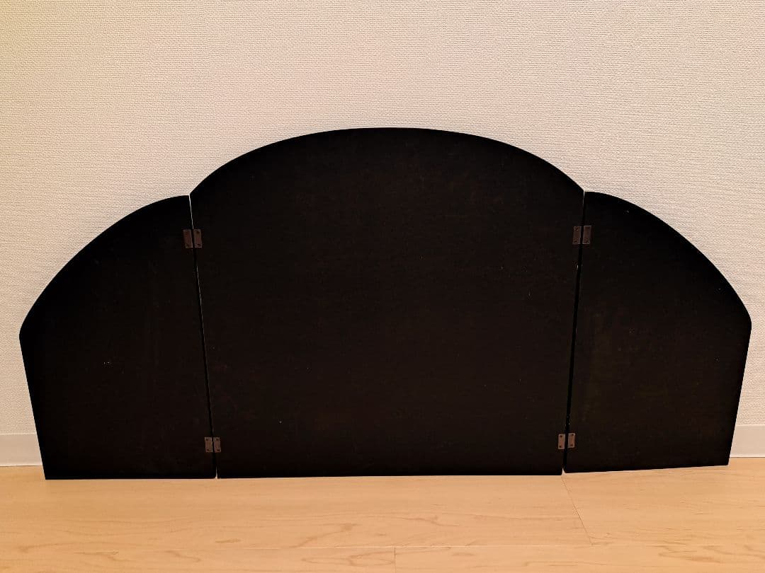 芳春刀彫金屏風 城湾富士 絢爛豪華