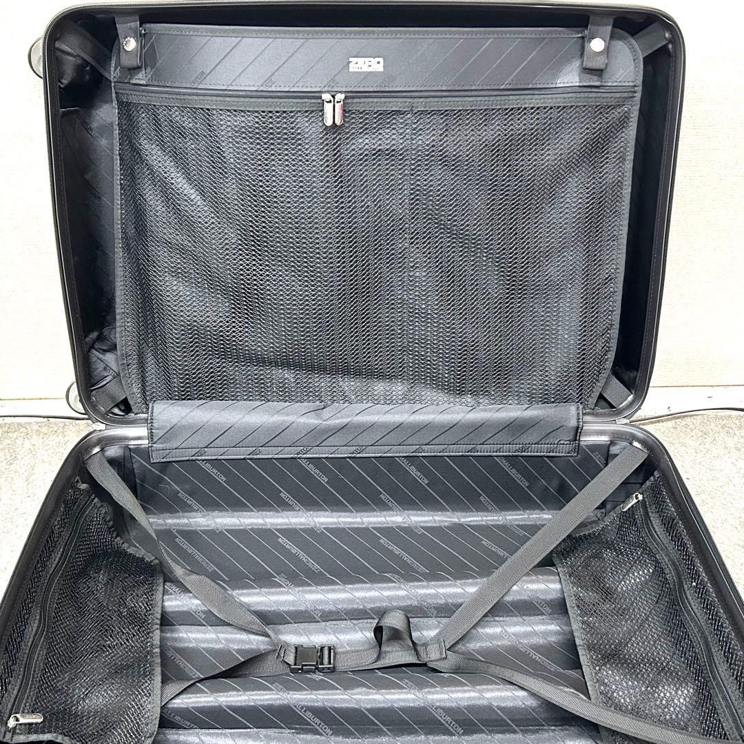 ゼロハリバートン 4輪 キャリーケース グレー系 大容量 傷あり