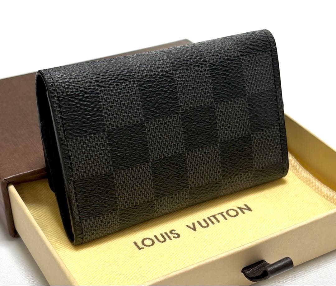 ルイヴィトン　ダミエ　グラフィット　ミュルティクレ　6連キーケース