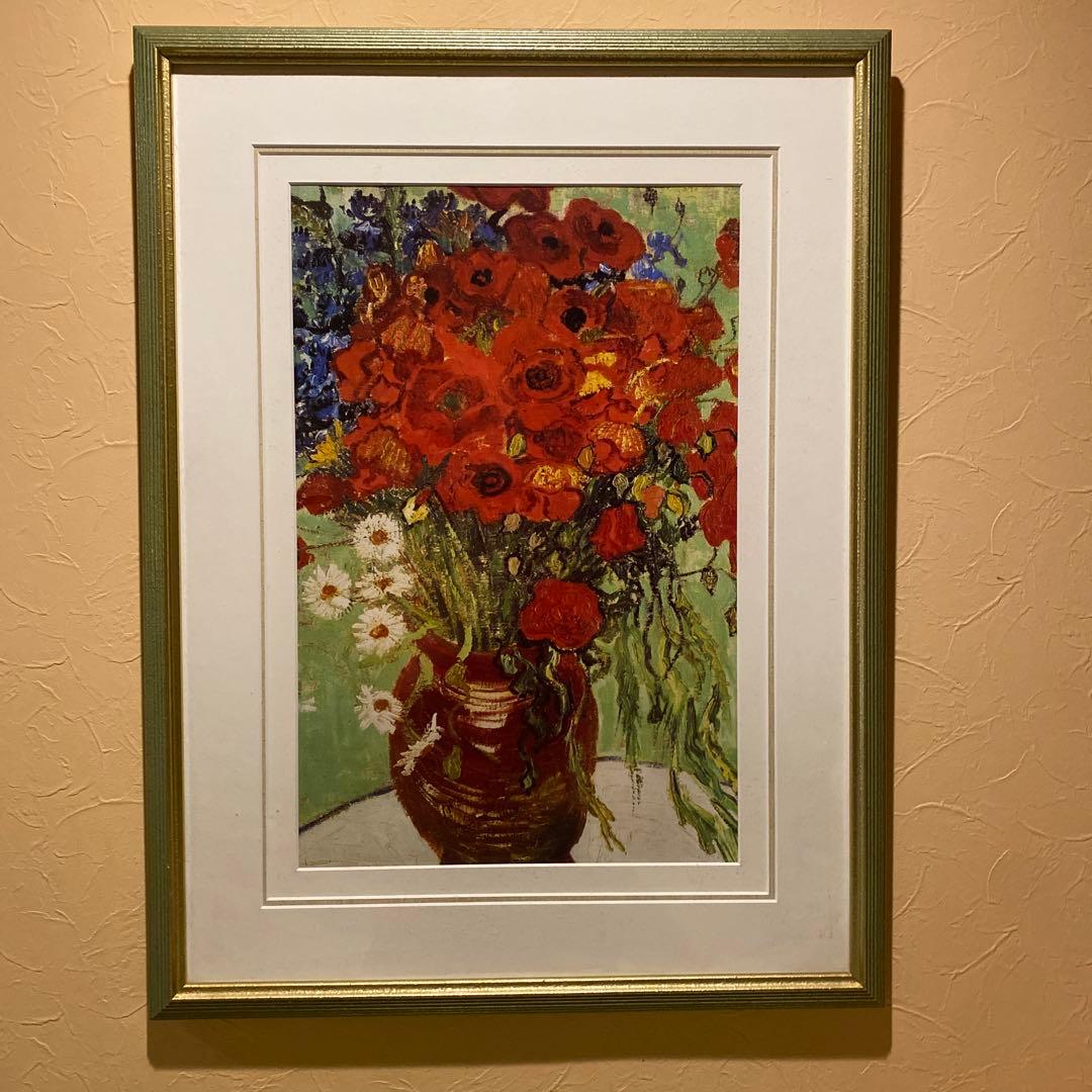 ヴィンセント・ヴァン・ゴッホによるロストキャビンレッドポピー&デイジー|