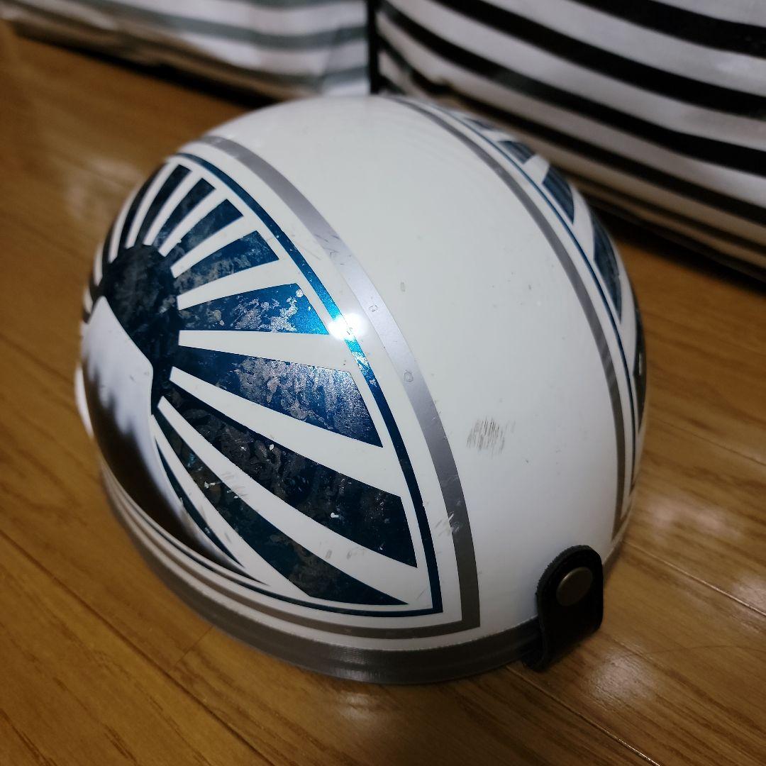 コルク　半ヘル　富士日章　ヘルメット