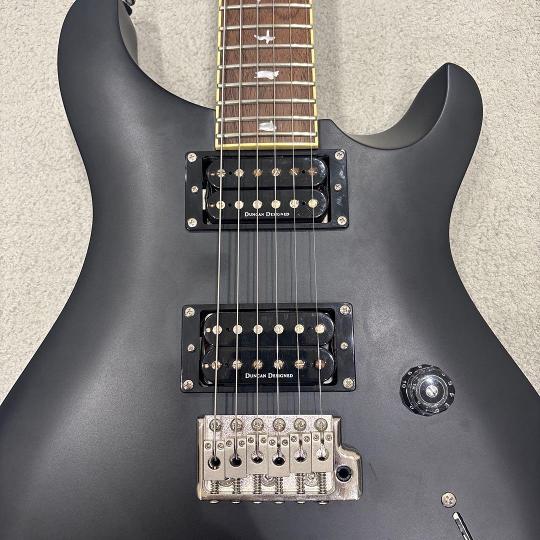 PRS SE Standard 24 SATIN BLACK ロックペグ