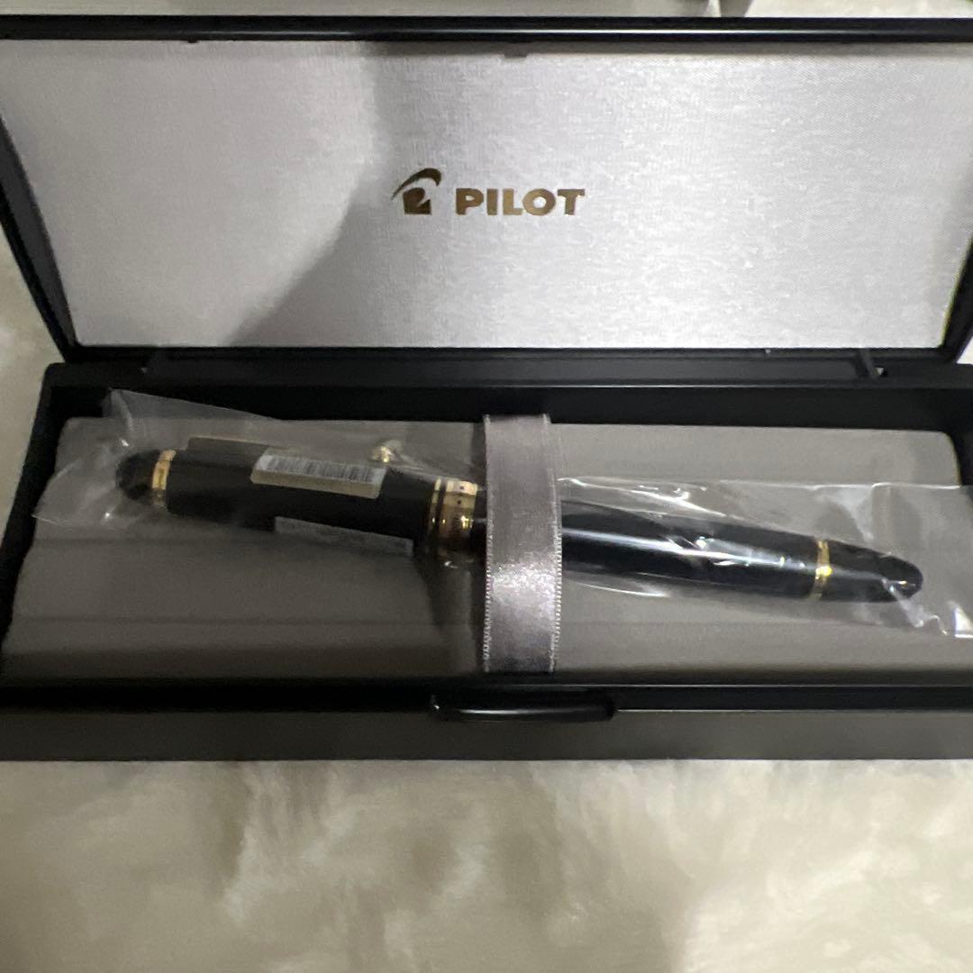 パイロット 万年筆 カスタム823 FKK3MRPTBM 中字 透明ブラック軸