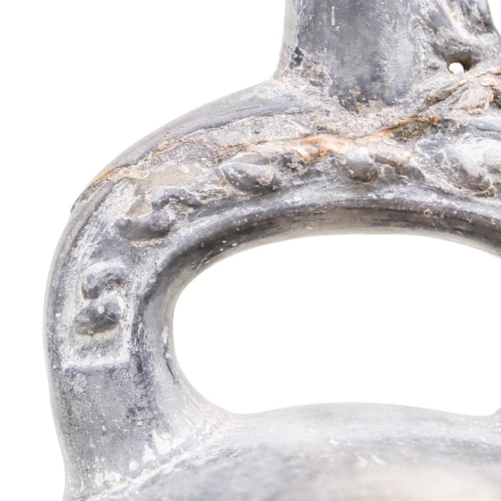 チムー文化 Chimu ペルー アンデス土器 鐙口壺