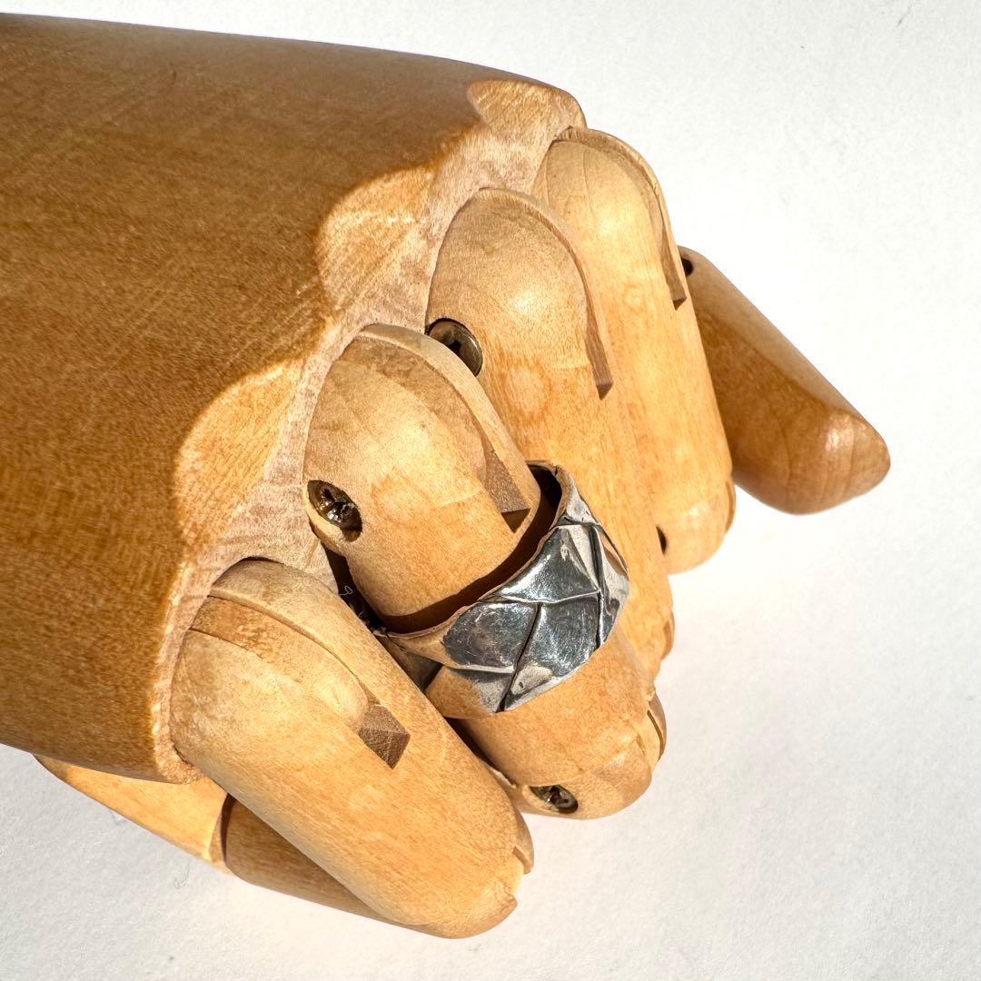 アクセサリー Mexcican Silver 925 Mesh Ring Vintage