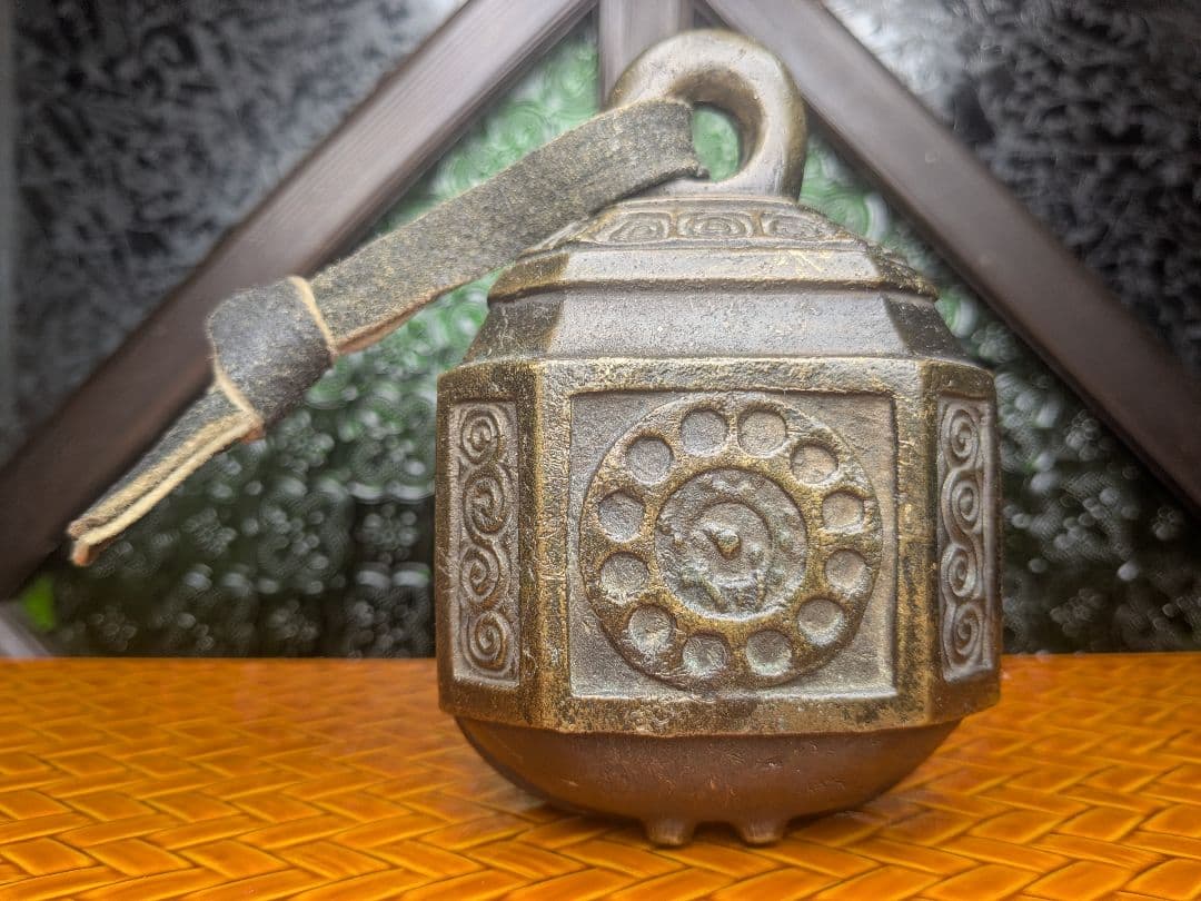 アンティーク 骨董品 オブジェ駅鈴 1925年JOAK NHKラジオ第一放送開局