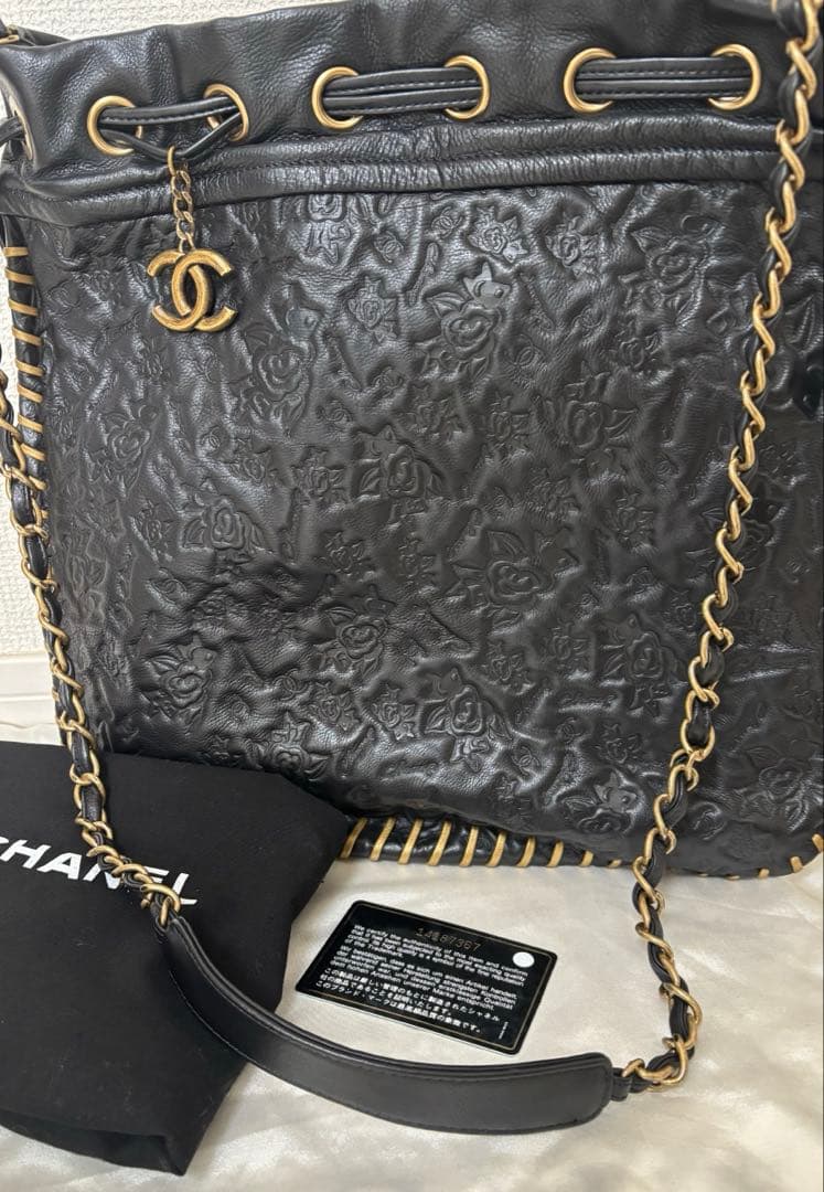 シャネル激レア♡アイコン柄♡斜めがけショルダー