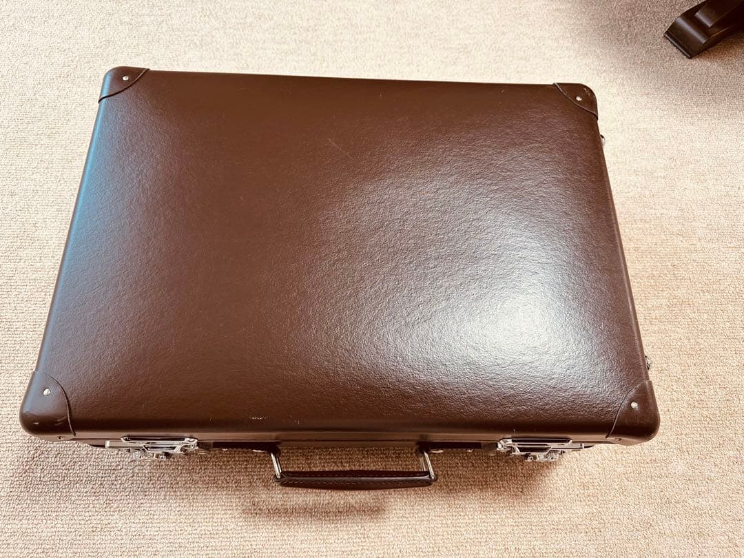 修理必要！グローブトロッター　スモールキャリーオン　茶