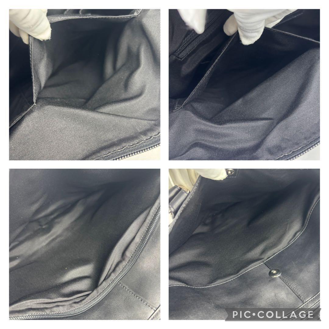 COACH コーチ F70454 レザー 2wayビジネスバッグ ブラック