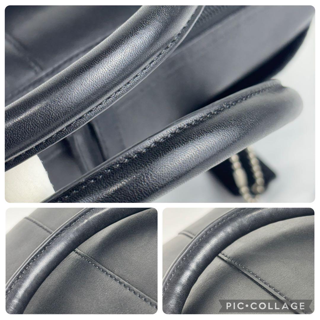 COACH コーチ F70454 レザー 2wayビジネスバッグ ブラック