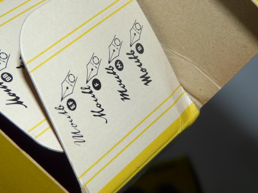 1960年代　モンブラン　ボトルインク　未開封　3個　黒　ブルーブラック 万年筆