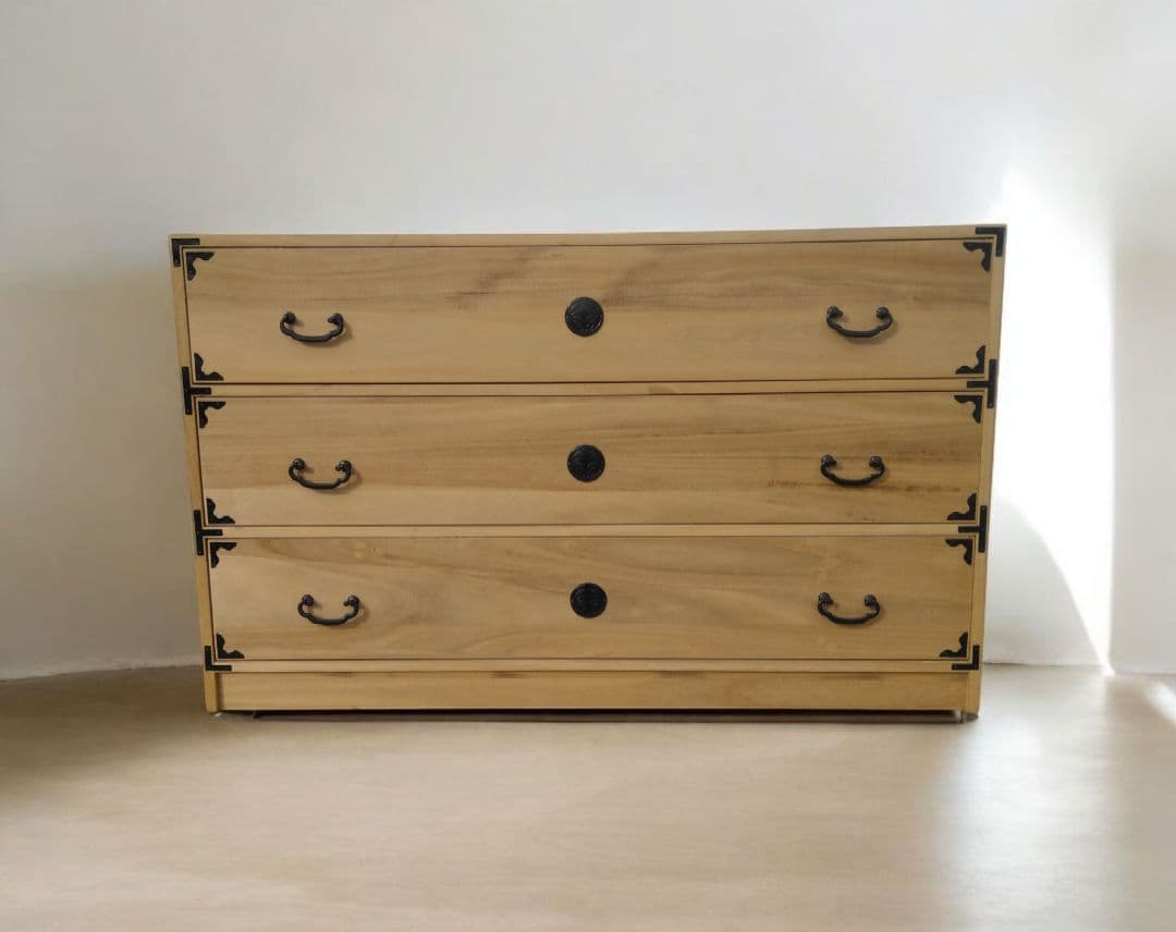 ヴィンテージ 桐箪笥 天然木 整理箪笥 引出収納 木製