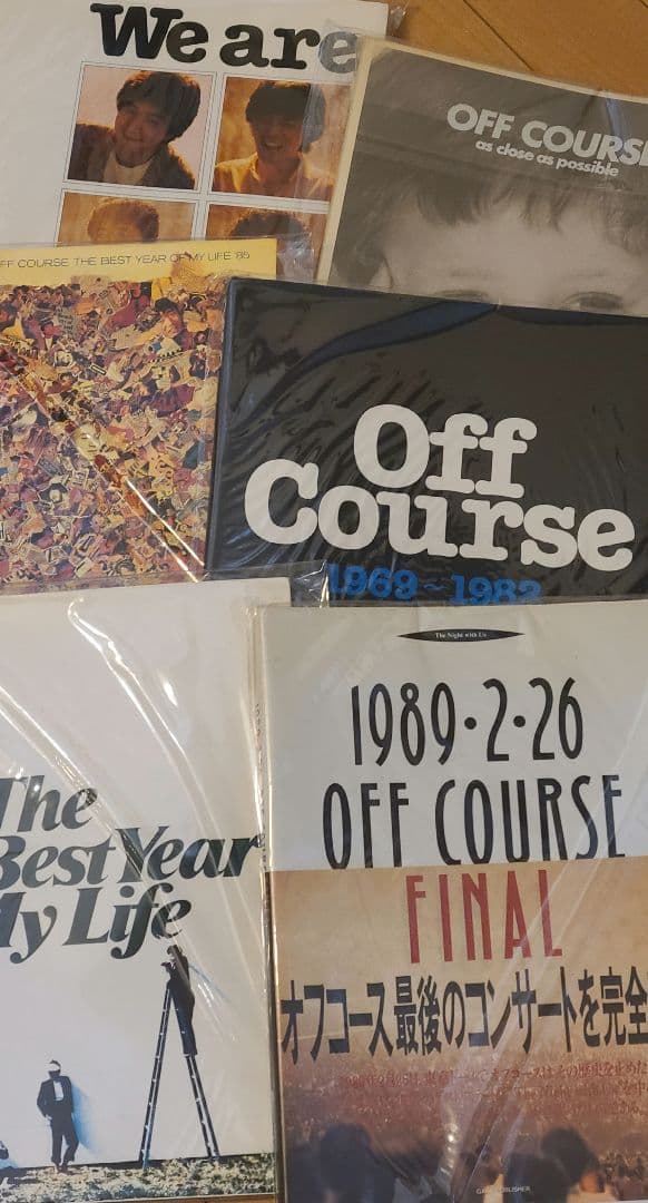 OFF COURSE 写真集6冊