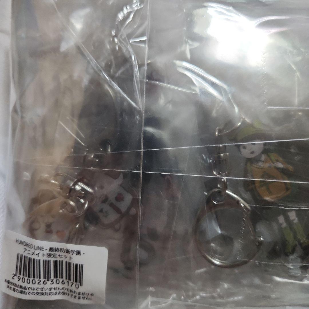 HUNDRED LINE アニメイト 特典 アクリルキーホルダー アクキー