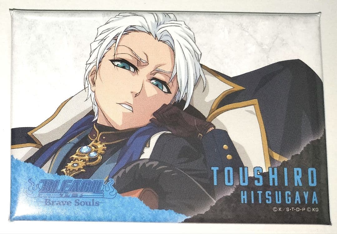 BLEACH ブリーチ 日番谷冬獅郎 スクエア缶バッジ