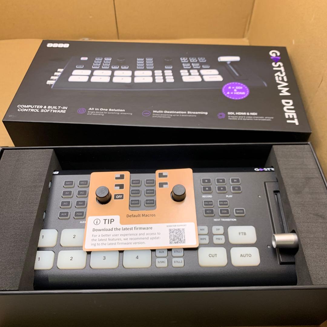 新品　Osee GoStream Duet SDI ビデオスイッチャー