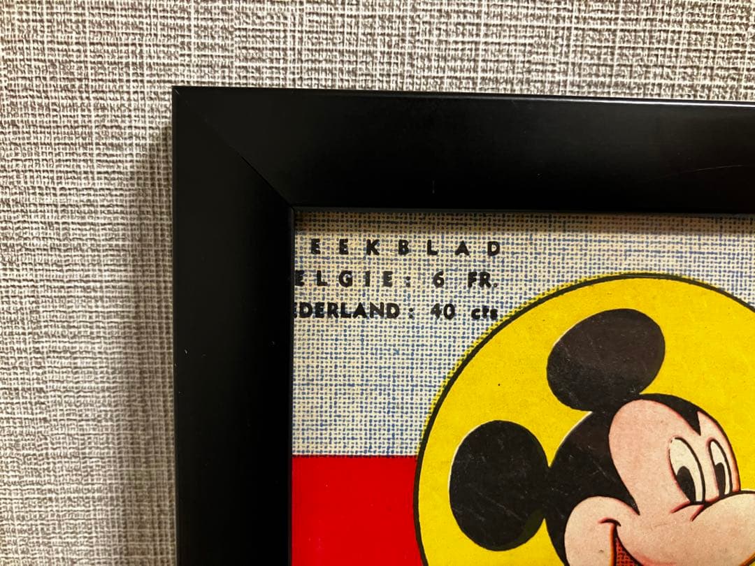 Mickey Magazine ディズニー　アート　アンティーク　ヴィンテージ