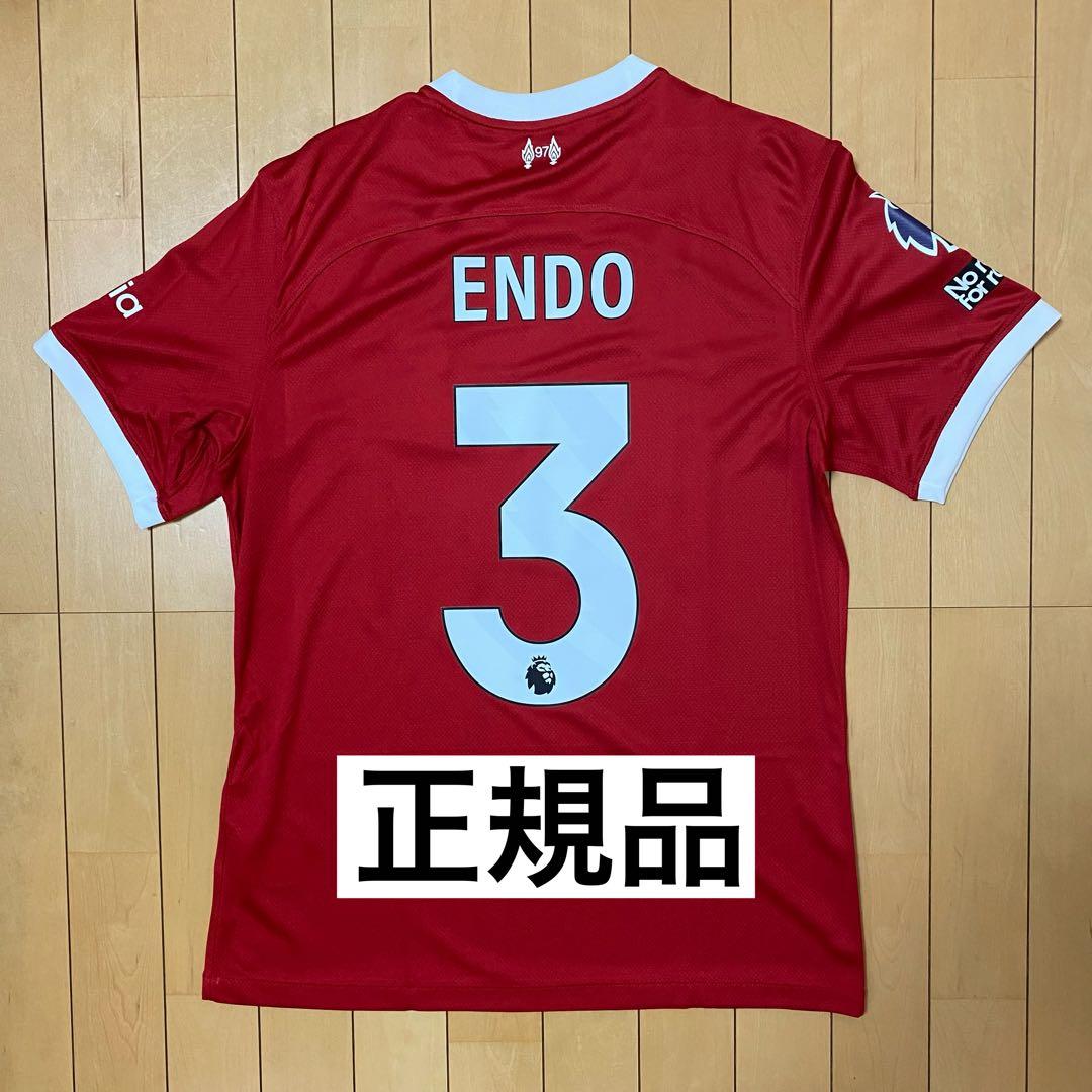 ハ*ム様 【正規品】リバプール 23/24 遠藤航 ホーム レプリカ インポート