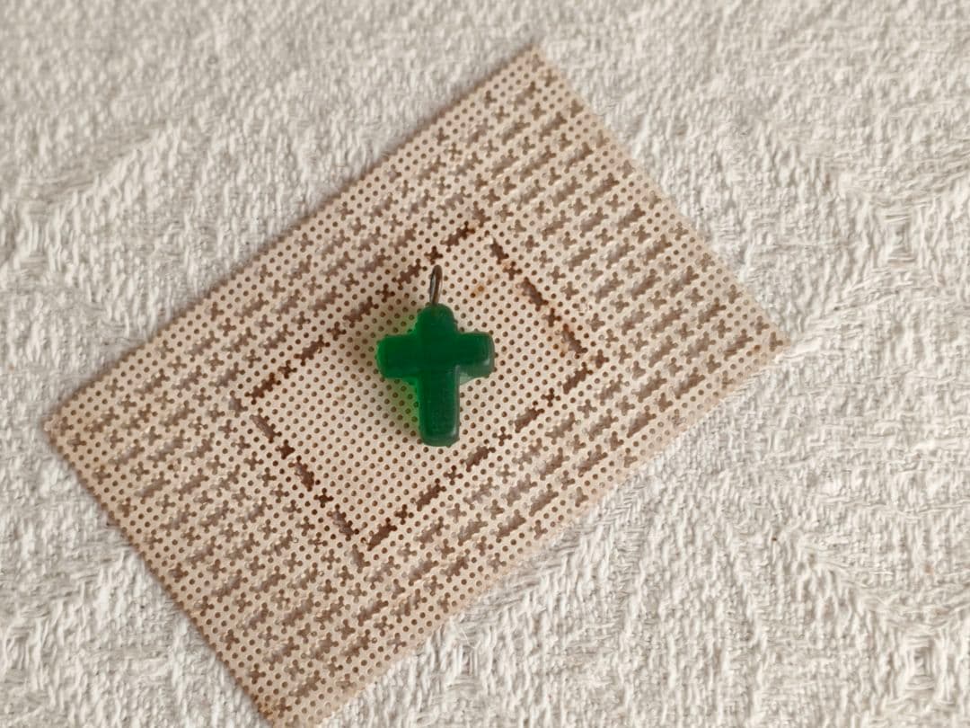 【チョコメルさま】vintage ✙ * クロス ロケット ペンダントトップ