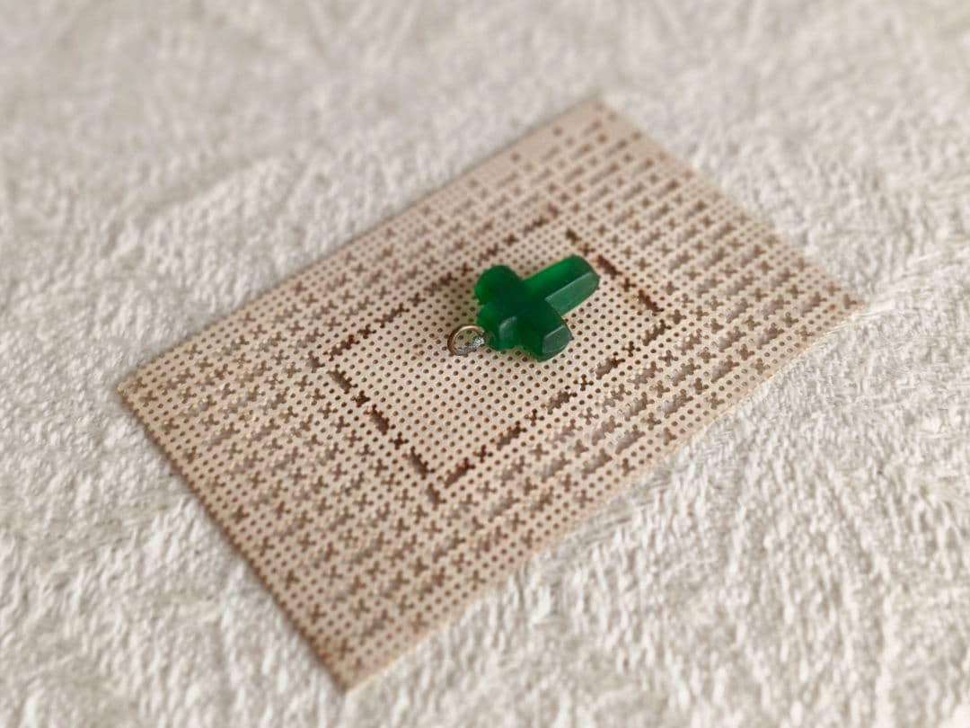 【チョコメルさま】vintage ✙ * クロス ロケット ペンダントトップ