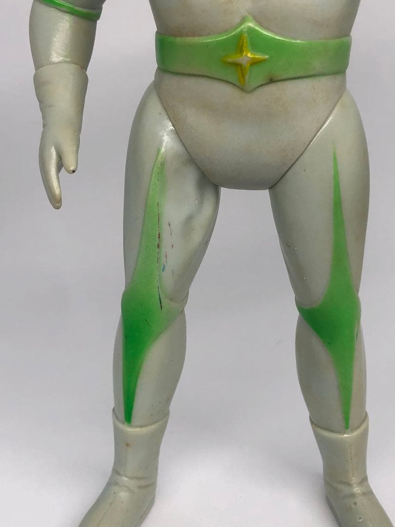 ミラーマン ブルマァク製 面取れ レトロソフビ 18.5センチ BULLMARK