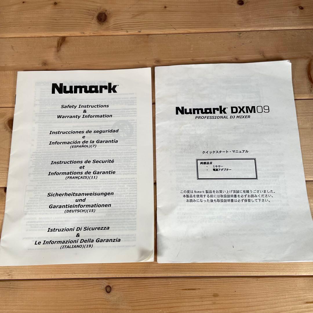 Numark DXM09 24-BIT デジタル ミキサー　中古品　完動品