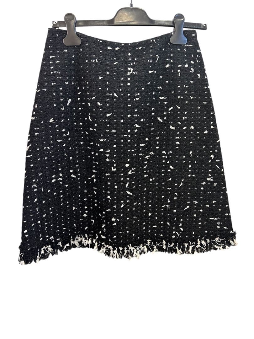 PAULE KA ツイードひざ丈スカート 40