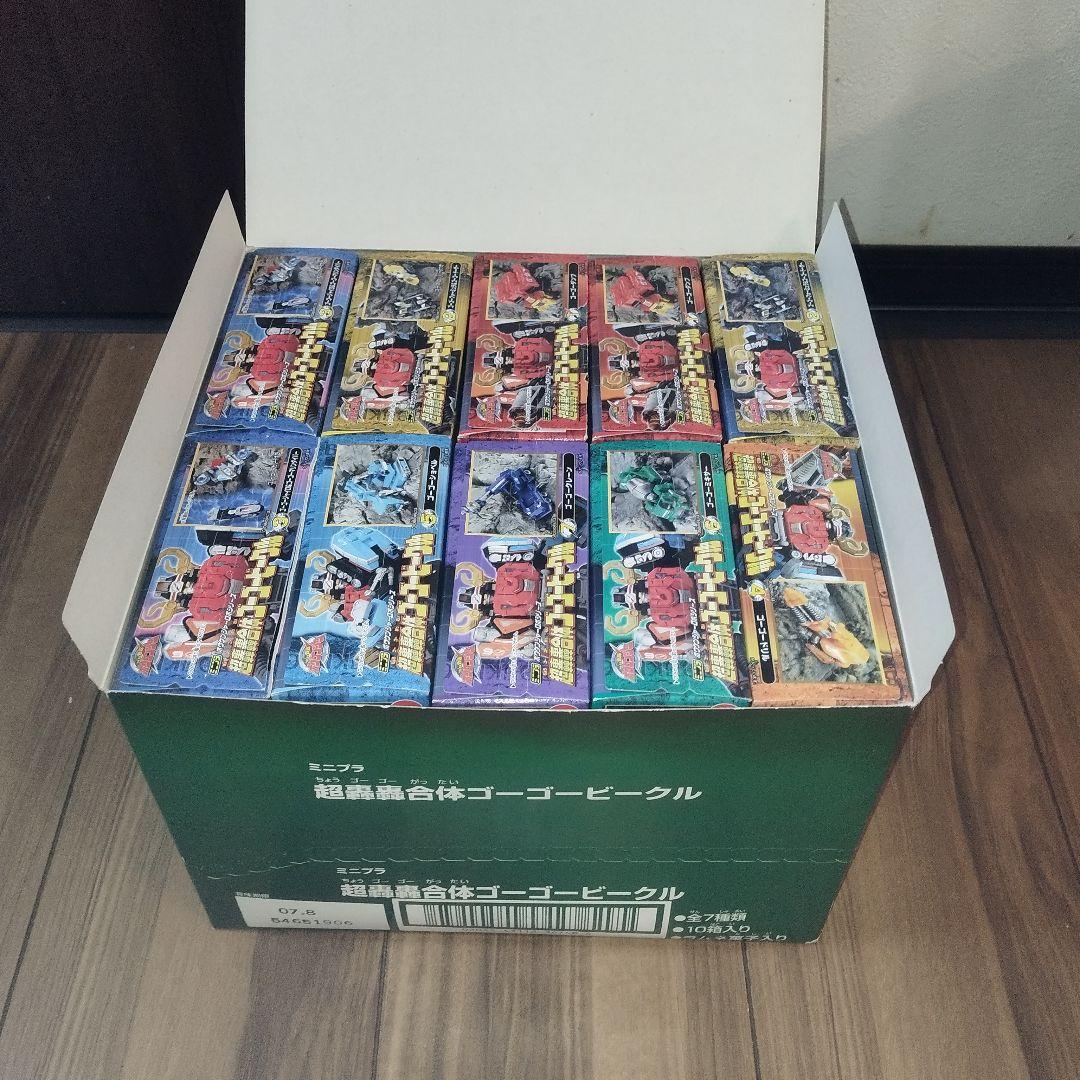 ①　中身未開封 ミニプラ 超轟轟合体 ゴーゴービークル 轟轟戦隊ボウケンジャー