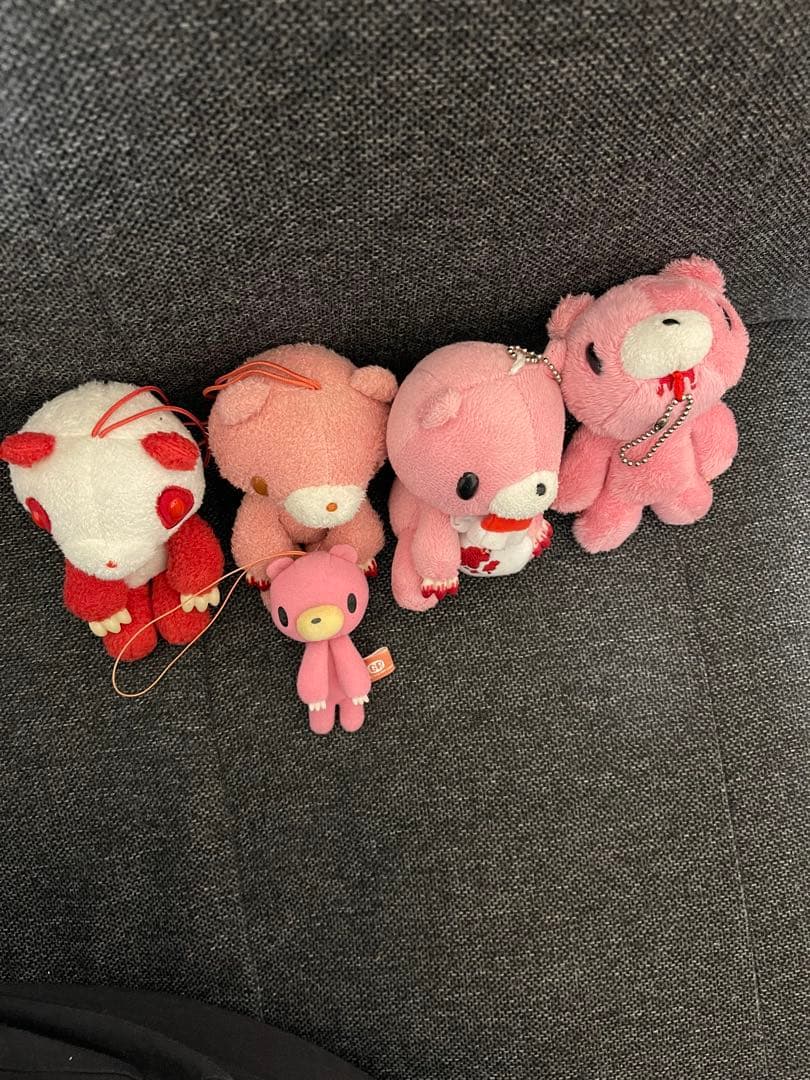 グルーミーキーホルダーマスコット5個セット