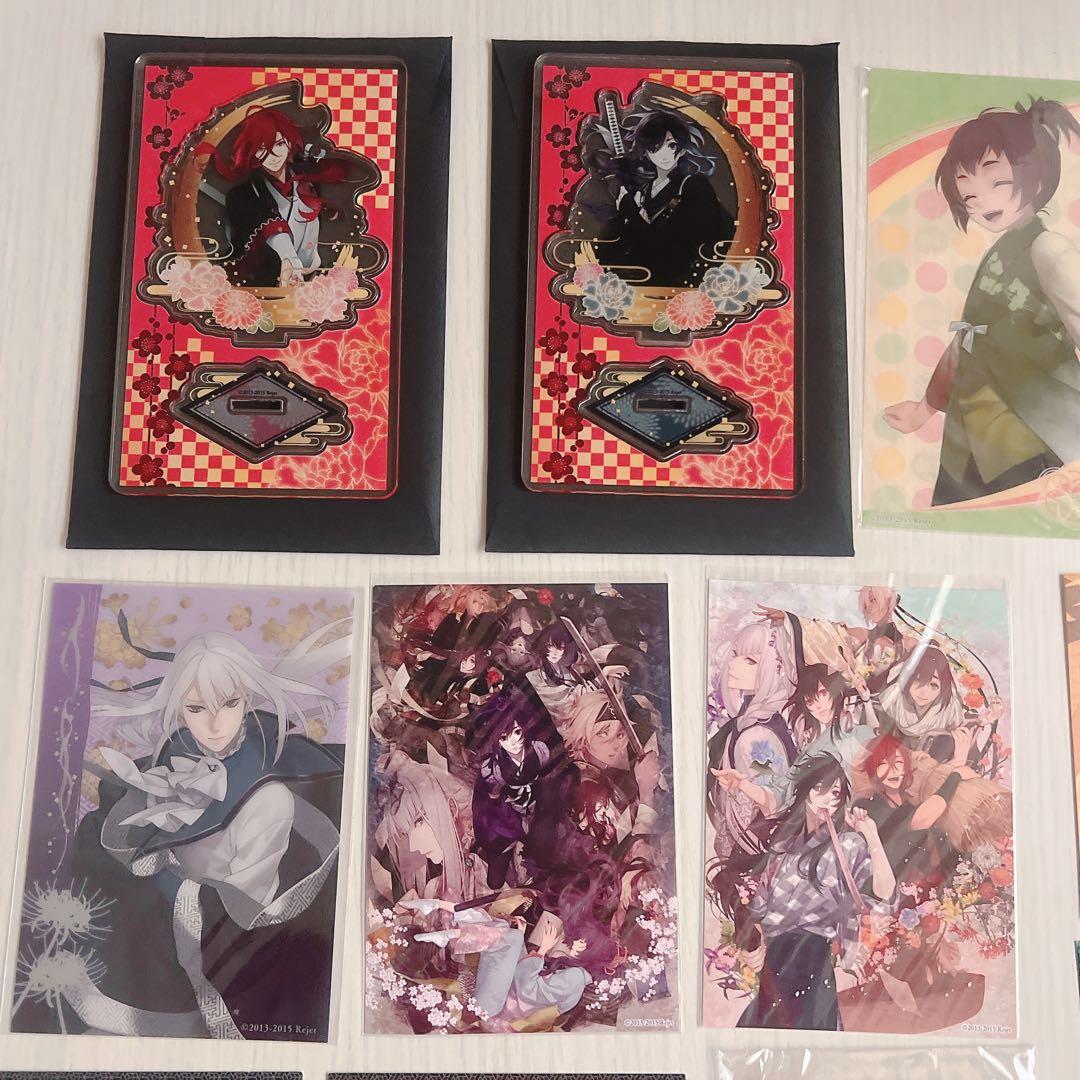 【画像複数枚】 剣が君 グッズセット 螢 アクスタ 缶バ 色紙 rejet