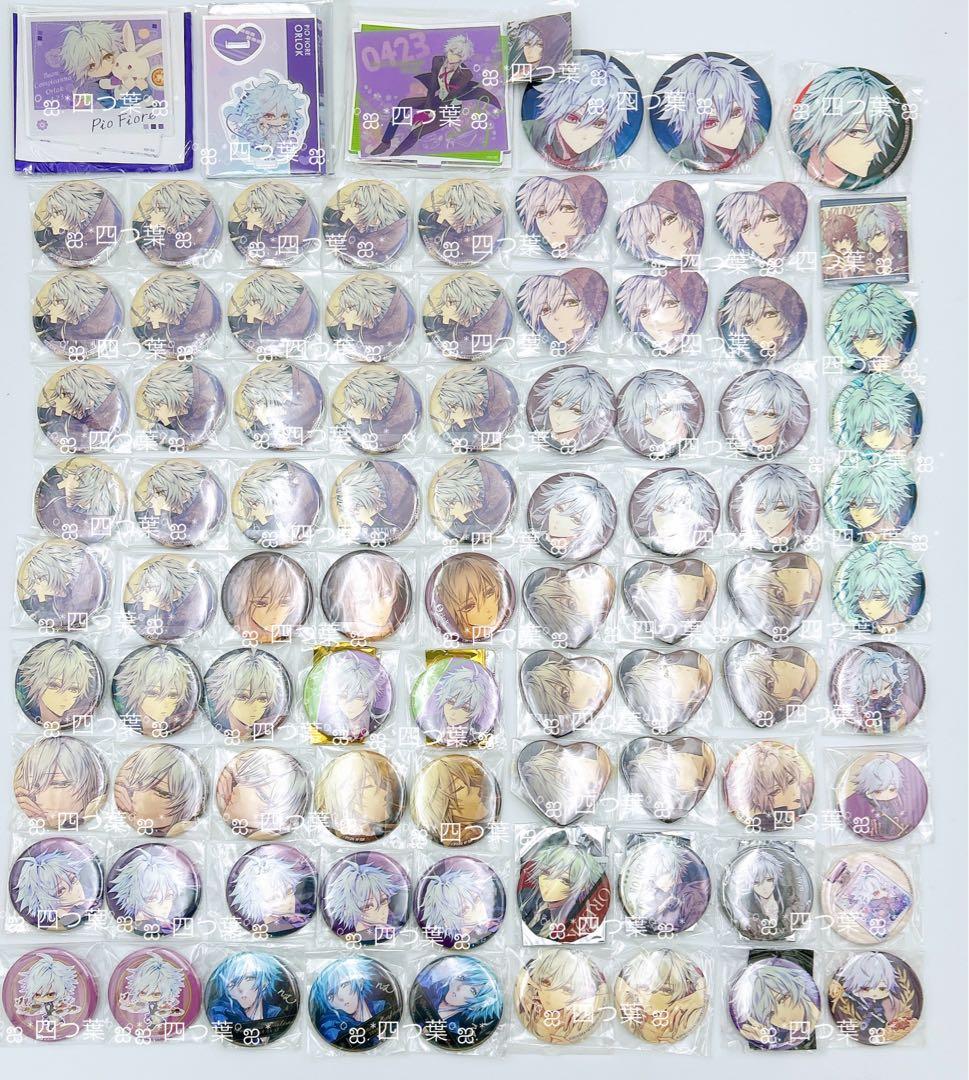 【匿名配送】ピオフィオーレの晩鐘 オルロック 缶バッジ 89点セット