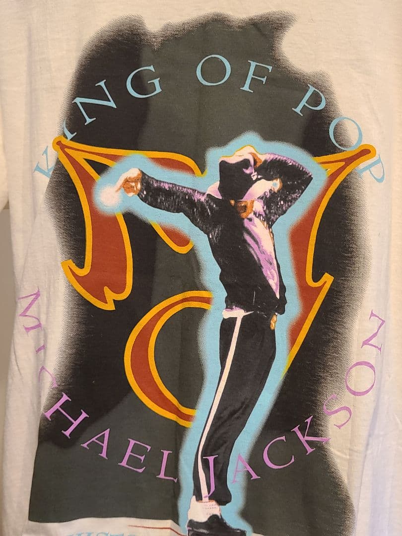 マイケルジャクソン KING OF POP Tシャツ Mサイ ライブTシャツ