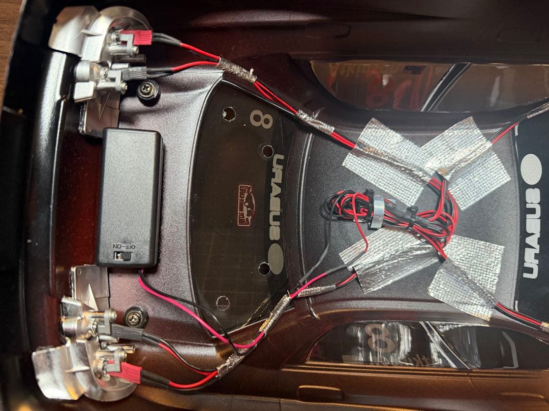 タミヤ　1/10RC スバル インプレッサ WRC モンテカルロ'07 ボディー