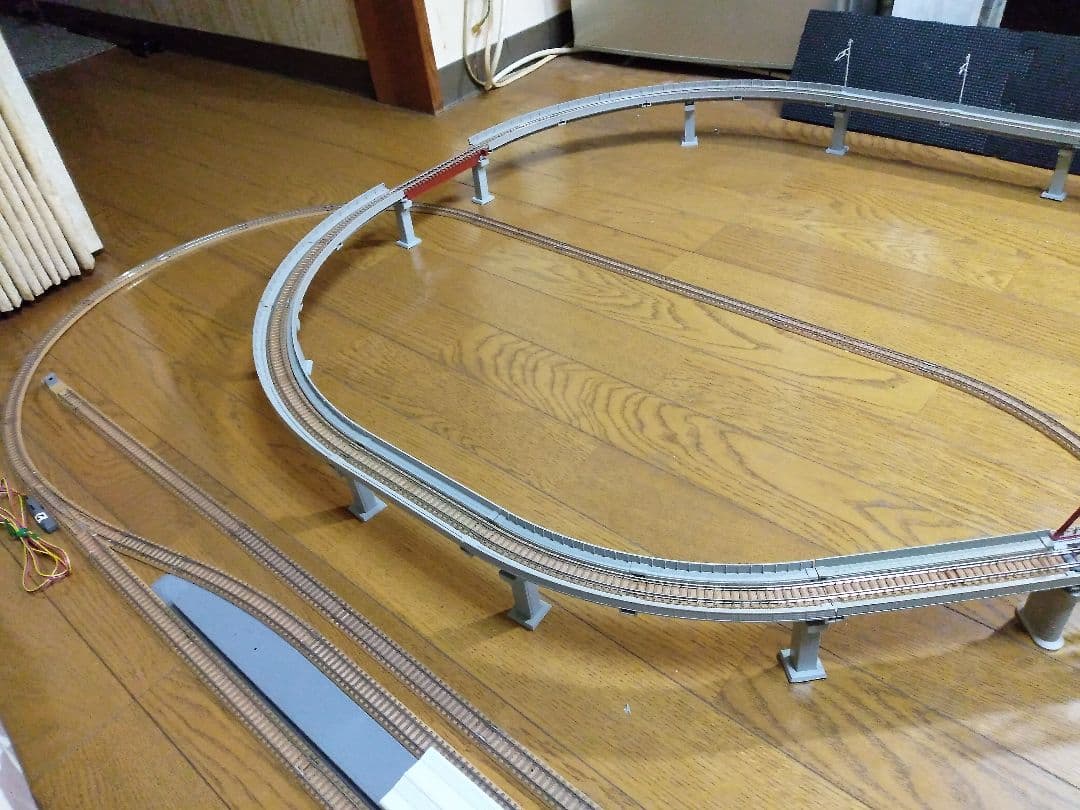 Nゲージ.TOMiX、高架レール.レイアウト、一式