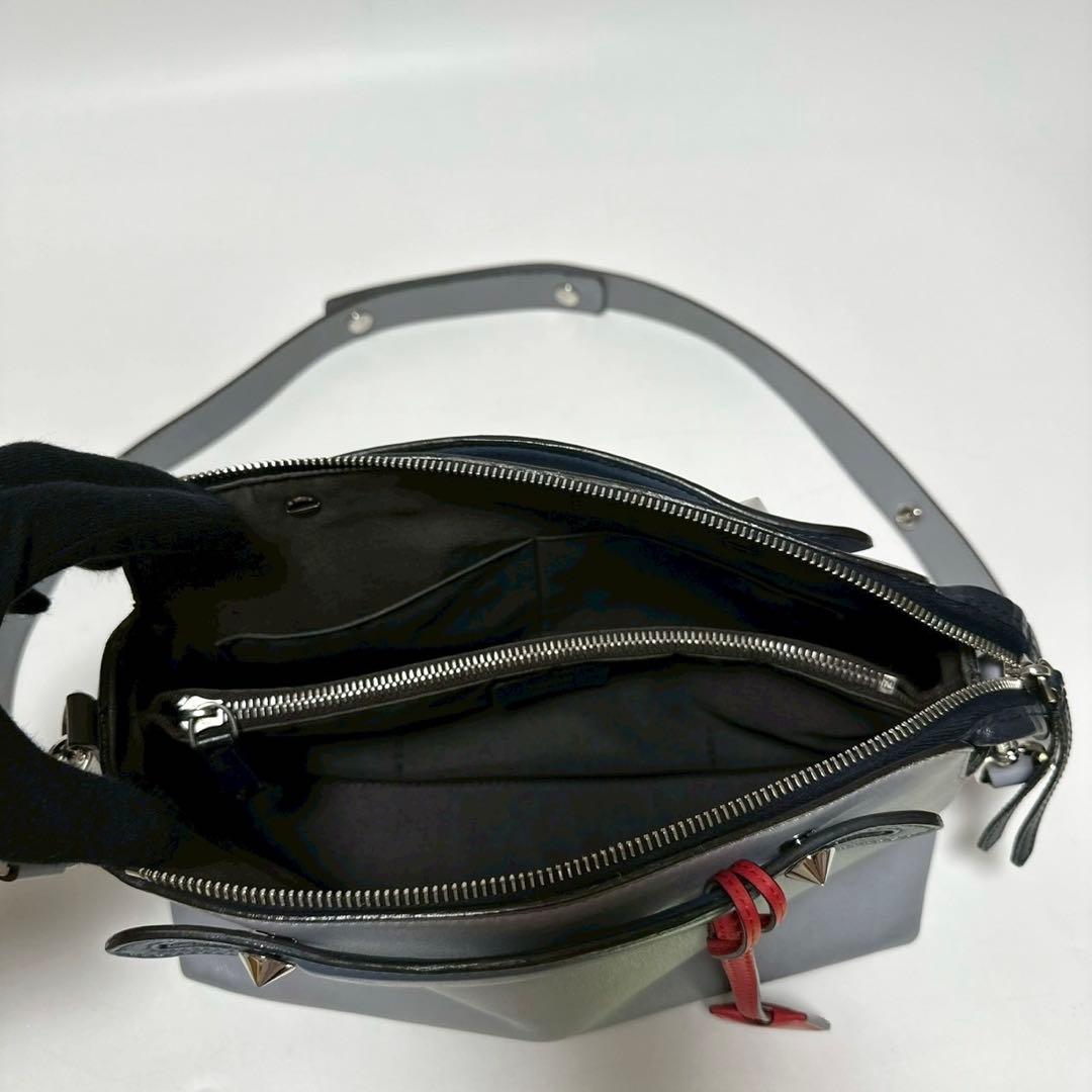 r43【美品】保存袋付　フェンディバイザウェイ　ミディアム　2wayショルダー.