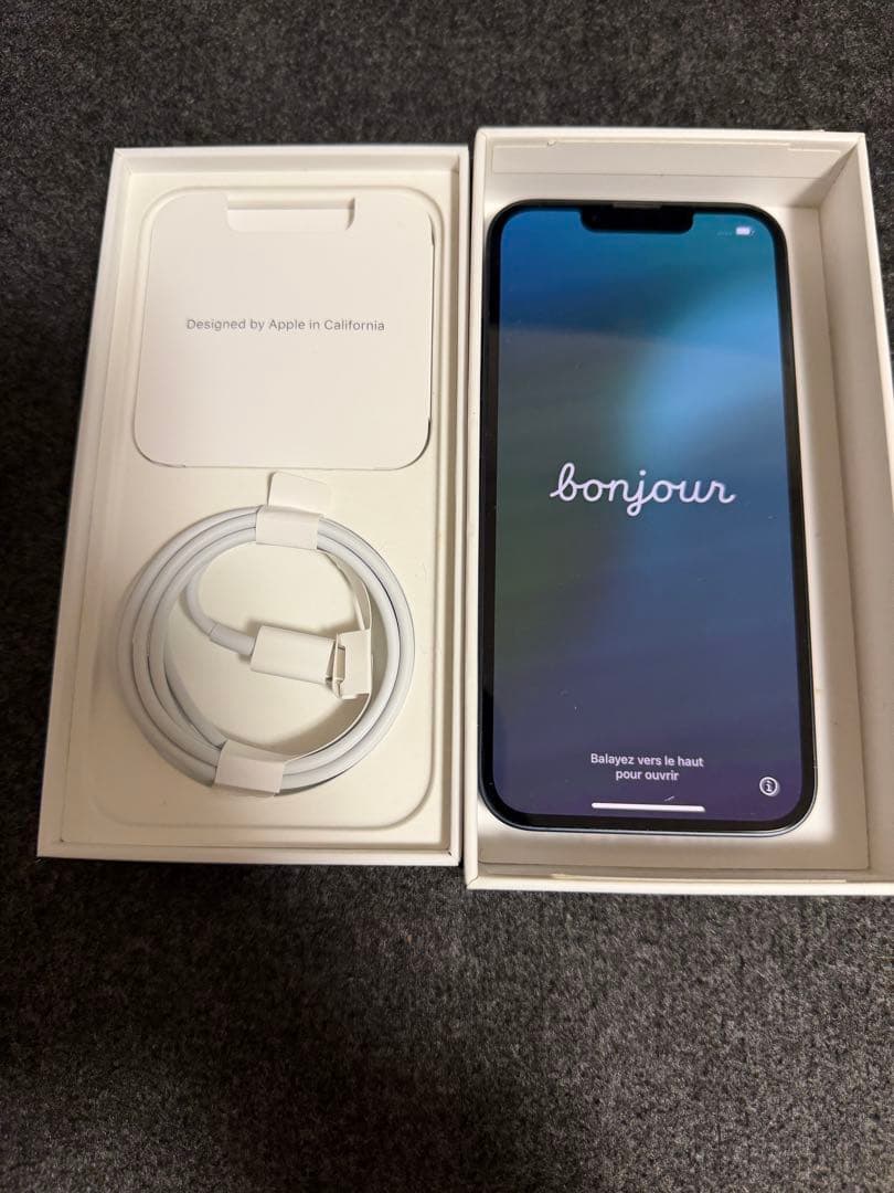 iPhone13 ミッドナイト128GB 箱あり ※バッテリー86%SIMフリー