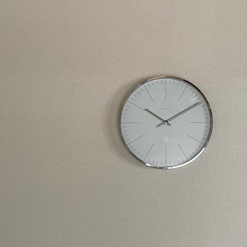 JUNGHANS ユンハンス ウォールクロック Max Bill マックス・ビル